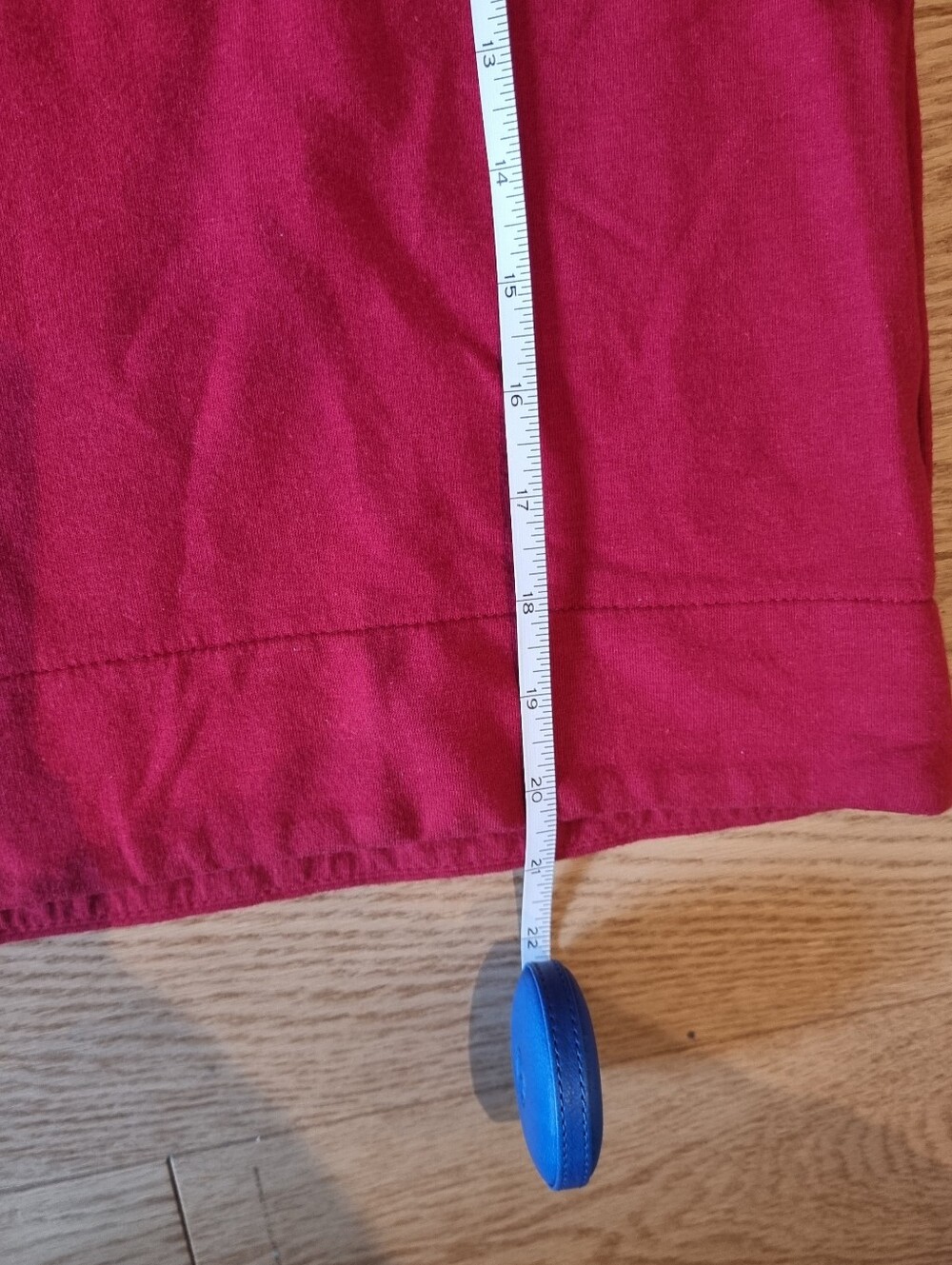 Women's Red Cotton Sweater Made in Canada